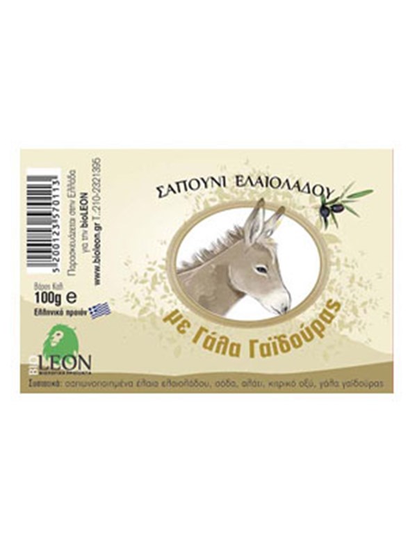 Olive oil Soap with Donkey milk 100gr | Let's go bio Olive oil Soap with Donkey milk 100gr | Let's go bio